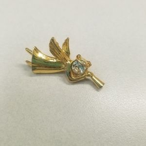 Gold Angel pin